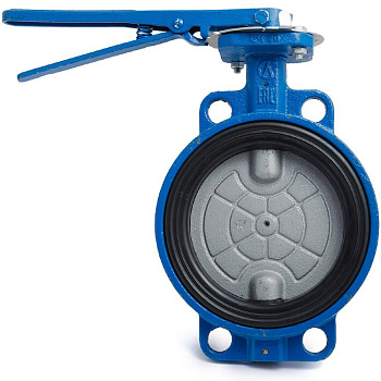 Затвор дисковый поворотный чугун. CI  Ду 150 