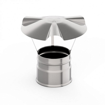 Зонт УМК 100мм 0,5мм нержавеющая сталь 