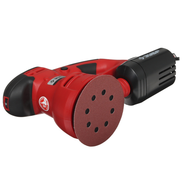 Орбитально-шлифовальная машина, ЗУБР 30ШМ-450-125, 125 мм, 5000-13000 об/мин, эксцентр, ход, 450 Вт — купить в Кургане, цены в интернет-магазине «АкваТехника»