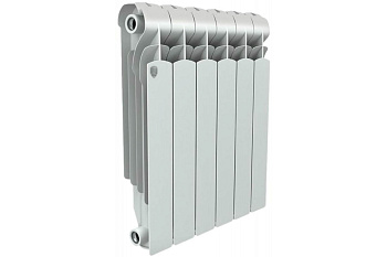 Радиатор Биметаллический ROYAL THERMO Indigo Super+ 6 секций, 500мм/100мм, 190Вт, 