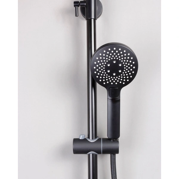 Душевая система FASHUN  А52409-7  однорычажн. черный — купить сантехнику в Кургане, цены в интернет-магазине «АкваТехника»