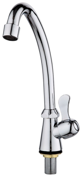 Смеситель для кухни РМС  SL79-269F-1, МОНО  врезной, однорычажн.логт/хир. хром