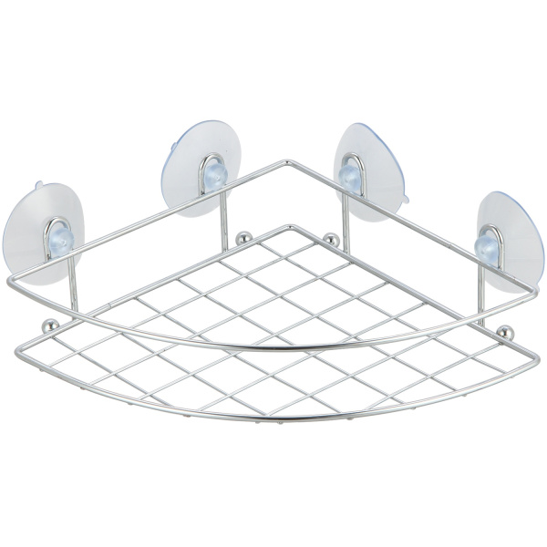 Полка решётчатая угловая на 4 присосках 25200