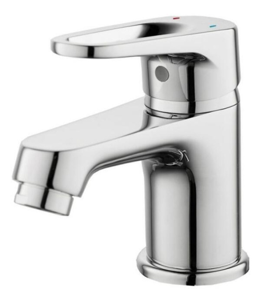 Смеситель для умывальника GROSS AQUA Delta 6245268С шпилька однорычажн. хром