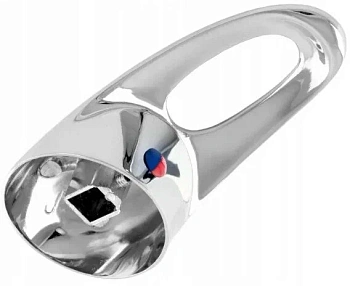 Ручка смешивания воды смесителя (под квадрат) металлическая