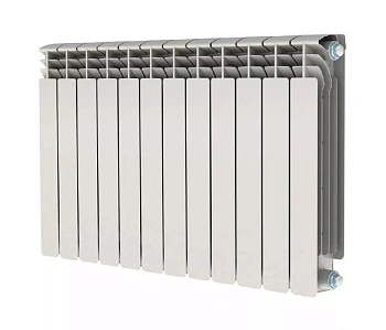 Радиатор Биметаллический НРЗ ПРОФИ 10 секций, 500мм/100мм, 197Вт, 