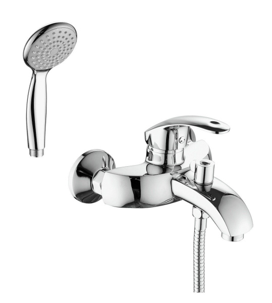 Смеситель для ванны FASHUN А3221   однорычажн. хром,короткий излив