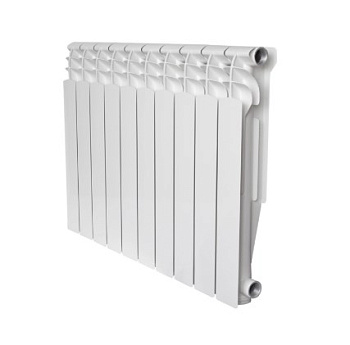 Радиатор Алюминиевый НРЗ ОПТИМА 10 секций, 500мм/100мм, 160Вт, 