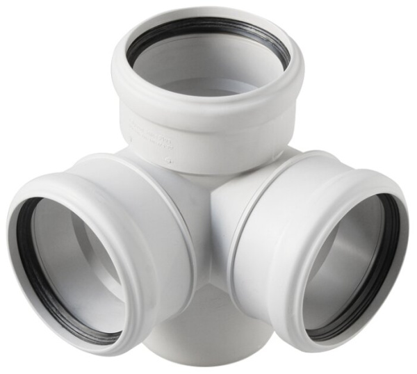 Крестовина для ВНУТР. КАН. ДИГОР ЛЮКС 110х110х110/87*  