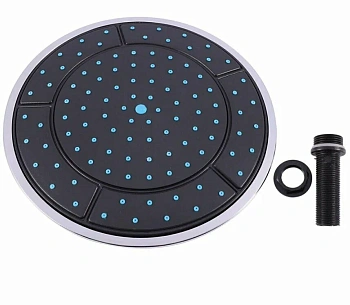 Тропический душ 250 мм пластик стандарт+диффузор с гайкой ERLIT