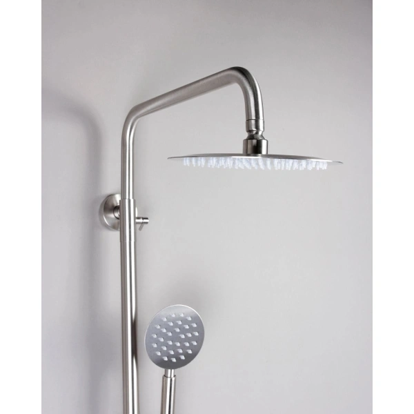 Душевая система FASHUN  A52427  с термостатическим смесителем сатин — купить сантехнику в Кургане, цены в интернет-магазине «АкваТехника»