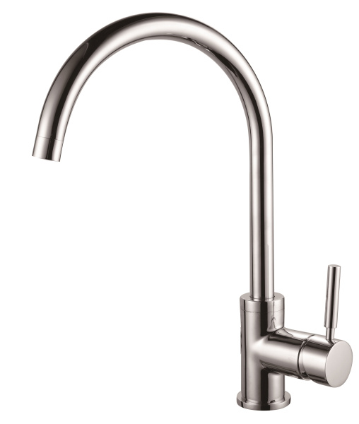 Смеситель для кухни BOOU  B9097J  врезной, однорычажн. хром