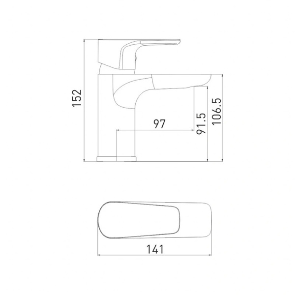 Смеситель для умывальника GROSS AQUA Evo 6241297С встраиваемый однорычажн. хром — купить смеситель в Кургане, цены в интернет-магазине «АкваТехника»