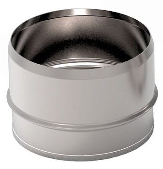 Заглушка глухая УМК  150мм 0,5мм нержавеющая сталь  