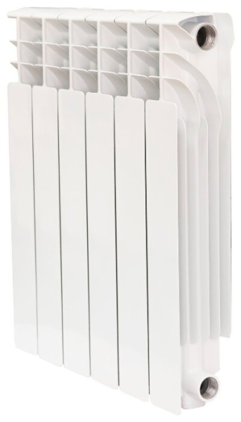 Радиатор Биметаллический Русский радиатор КОРВЕТ 6 секций, 500мм/100мм, 198Вт, 