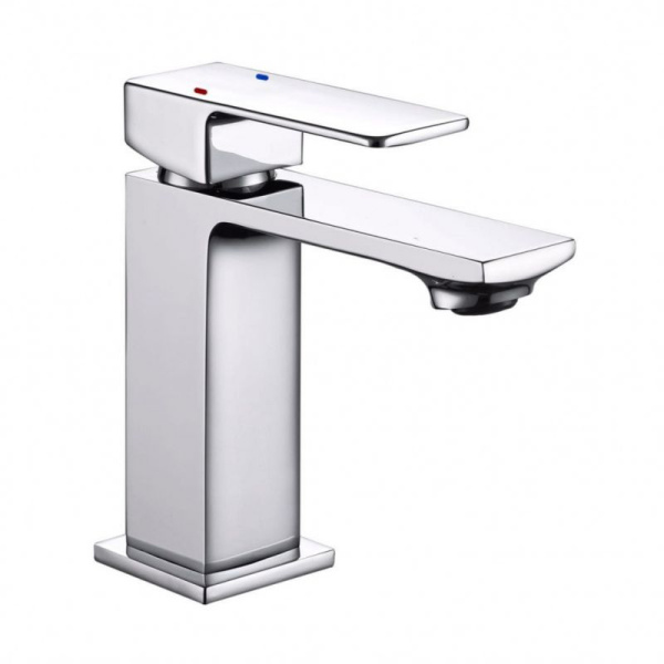 Смеситель для умывальника GROSS AQUA Edge 6210880C гайка однорычажн. хром