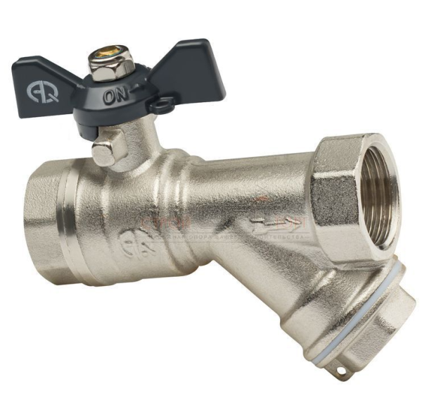 Кран шар с фильтром 3/4 AQUALINK