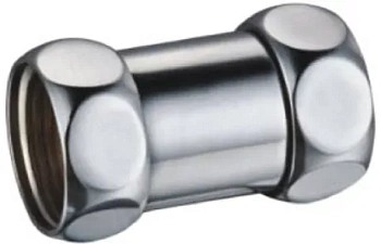 Соединение прямое для П/С 1"г х 3/4"г, хром TIM (арт. K5-SFF043)
