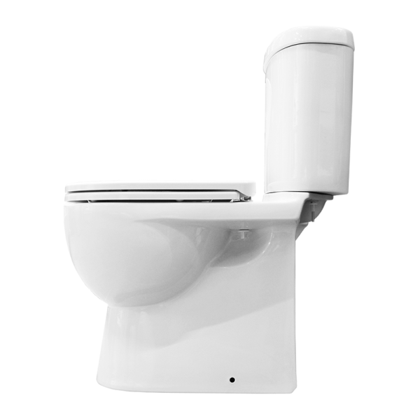 Унитаз компакт SANITA LUXE АРТ СЛ ДМ  белый  — купить унитаз в Кургане, цены в интернет-магазине «АкваТехника»