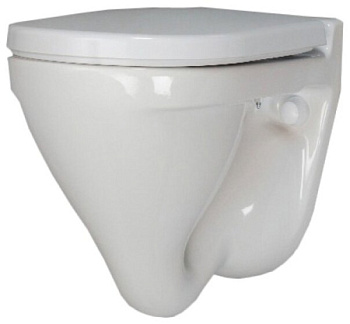 Унитаз подвесной SANITA Аттика  белый S2 без сидения