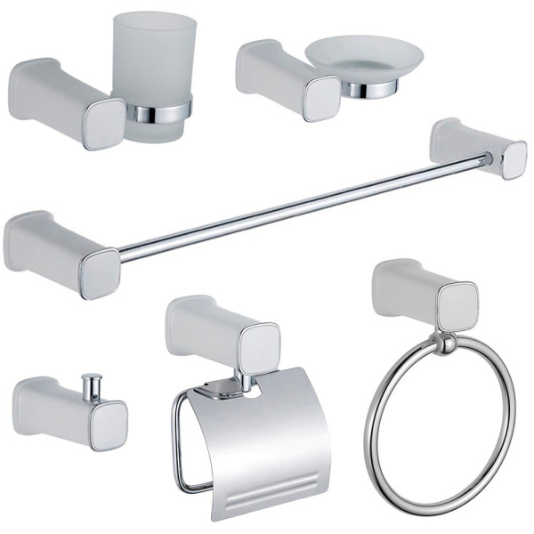 Набор аксессуаров LEDEME черный 6 в 1 L30200В-6