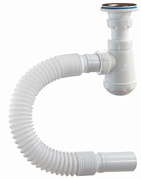 Сифон для раковины ОРИО М-32019 с гофрой 280/630 