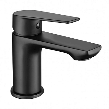 Смеситель для умывальника GROSS AQUA Dyno Matt black 6248285MB врезной, однорычажн. черный