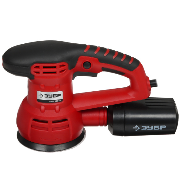 Орбитально-шлифовальная машина, ЗУБР 30ШМ-450-125, 125 мм, 5000-13000 об/мин, эксцентр, ход, 450 Вт — купить в Кургане, цены в интернет-магазине «АкваТехника»