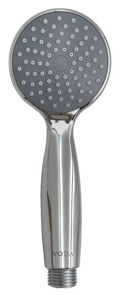 Лейка для душа VODA 1 режим, хром,85 мм VSP04