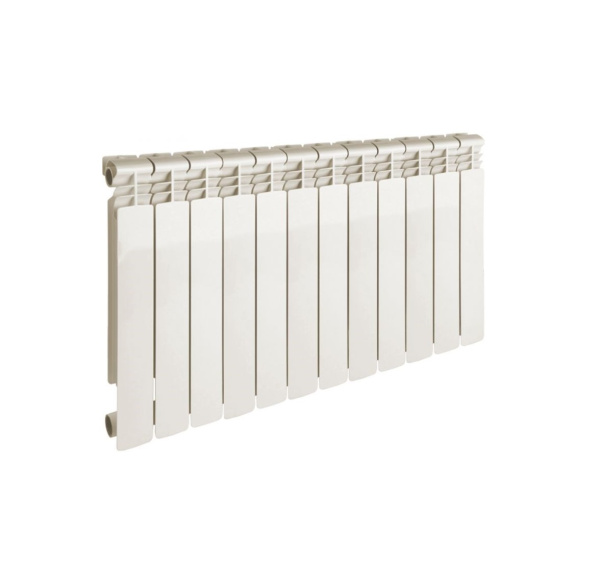 Радиатор Алюминиевый AQUAPROM А21 12 секций, 500мм/80мм, 114Вт, белый — купить в Кургане, цены в интернет-магазине «АкваТехника»