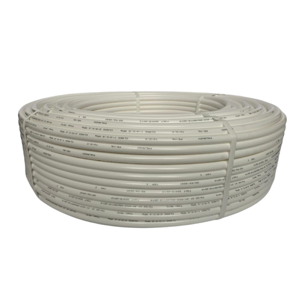 Труба из сшитого полиэтилена PEX-В Palanzh  16х2,0 200м  однослойная белая