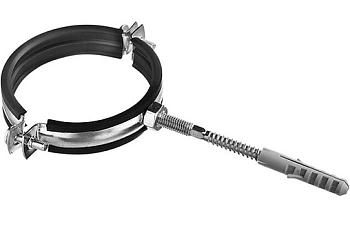 Крепление трубы  3 1/2 (95-103 мм) с резин/без шпильки