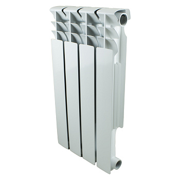 Радиатор Алюминиевый Русский радиатор КОРВЕТ 4 секции, 500мм/80мм, 173Вт, 