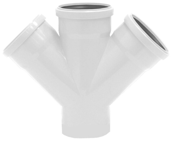 Крестовина для ВНУТР. КАН. ДИГОР ЛЮКС 110х110х110/45*  