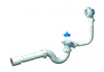 Обвязка для ванны АНИ ПЛАСТ Варяг С6155 с гофрой 