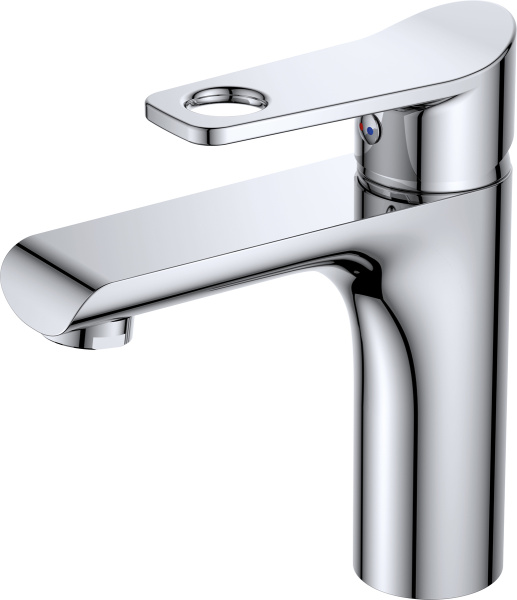 Смеситель для умывальника РМС  SL137-001F врезной, однорычажн. хром