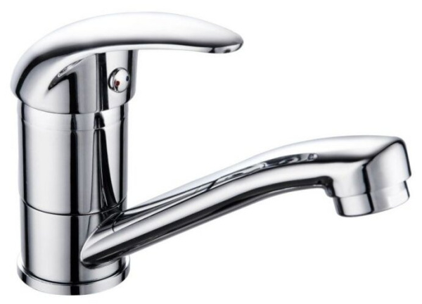 Смеситель для умывальника GROSS AQUA Basic 3210257С -  G0109, врезной, однорычажн. хром