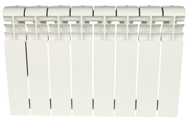 Радиатор Алюминиевый ROMMER  Profi 8 секций, 350мм/80мм, 115Вт, белый — купить в Кургане, цены в интернет-магазине «АкваТехника»