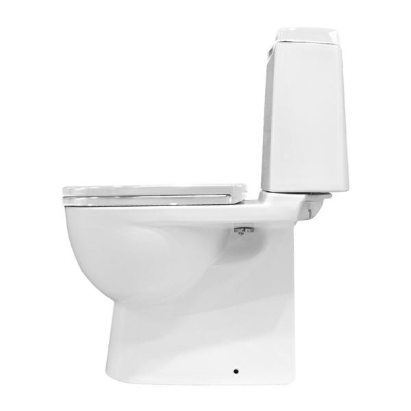 Унитаз компакт SANITA LUXE Best Comfort   Белый S1  — купить унитаз в Кургане, цены в интернет-магазине «АкваТехника»