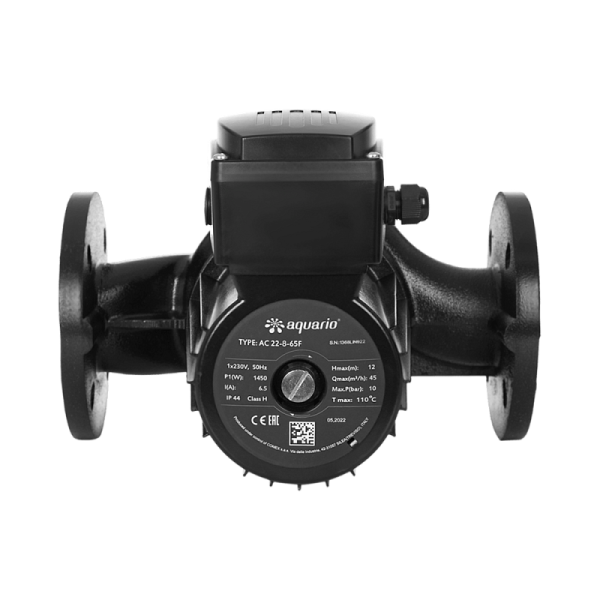 Насос для отопления циркуляционный AQUARIO АС 22-8-65F, 1450Вт, 12м