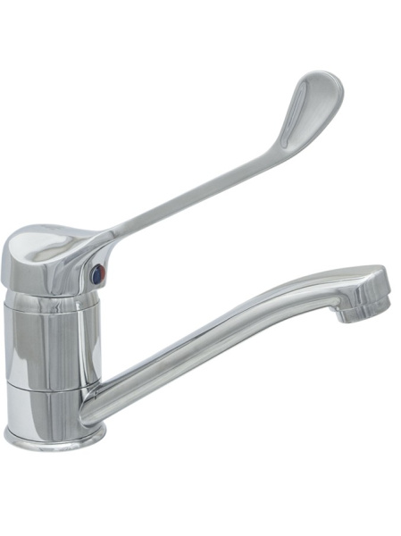 Смеситель для умывальника ЦС-СМ  СТ300605 врезной, однорычажн. хром