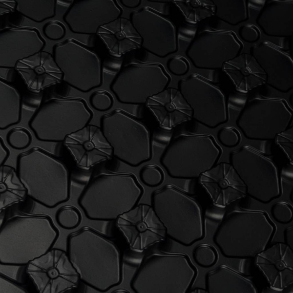 Плита для теплого пола с бобышками 1100х800х1 (без теплоизолирующего слоя) черн. РТП — купить в Кургане, цены в интернет-магазине «АкваТехника»