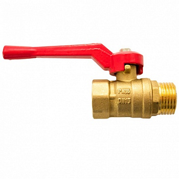 Кран шаровой латунь аналог БОЛОГОЕ  1 1/2", рычаг, вн/нар,  