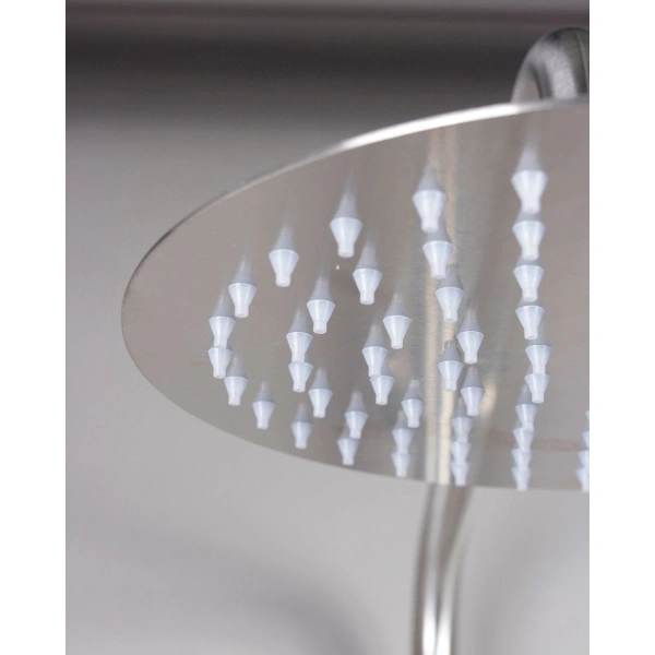 Душевая система FASHUN  A52427  с термостатическим смесителем сатин — купить сантехнику в Кургане, цены в интернет-магазине «АкваТехника»