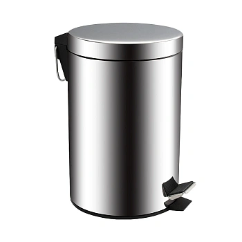 Ведро Санакс из нерж. стали с педалью 7л 107