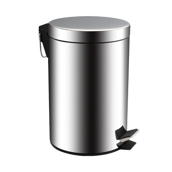 Ведро Санакс из нерж. стали с педалью 7л 107