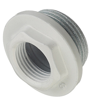 Переходник для чугунного радиатора   1/2", левый полнотелый 