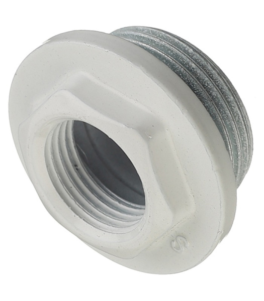 Переходник для чугунного радиатора   1/2", левый полнотелый 