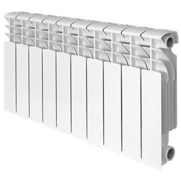 Радиатор Алюминиевый GLOBAL ISEO 10 секций, 350мм/80мм, 134Вт, белый