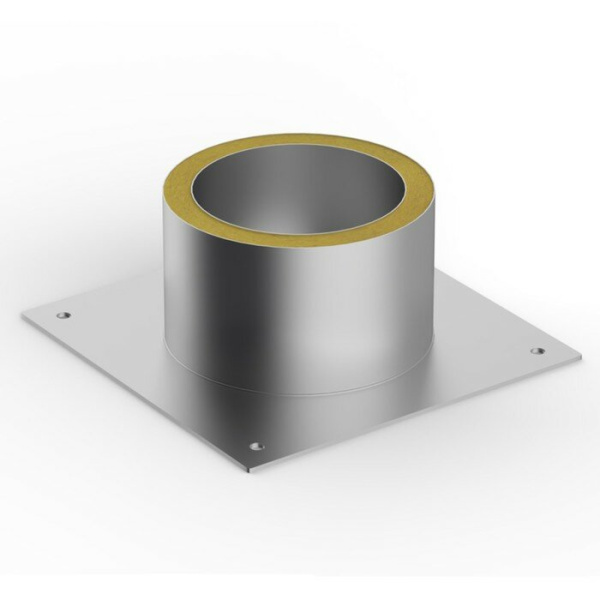 ДППУ УМК 115мм тёплый нерж + оц круглый